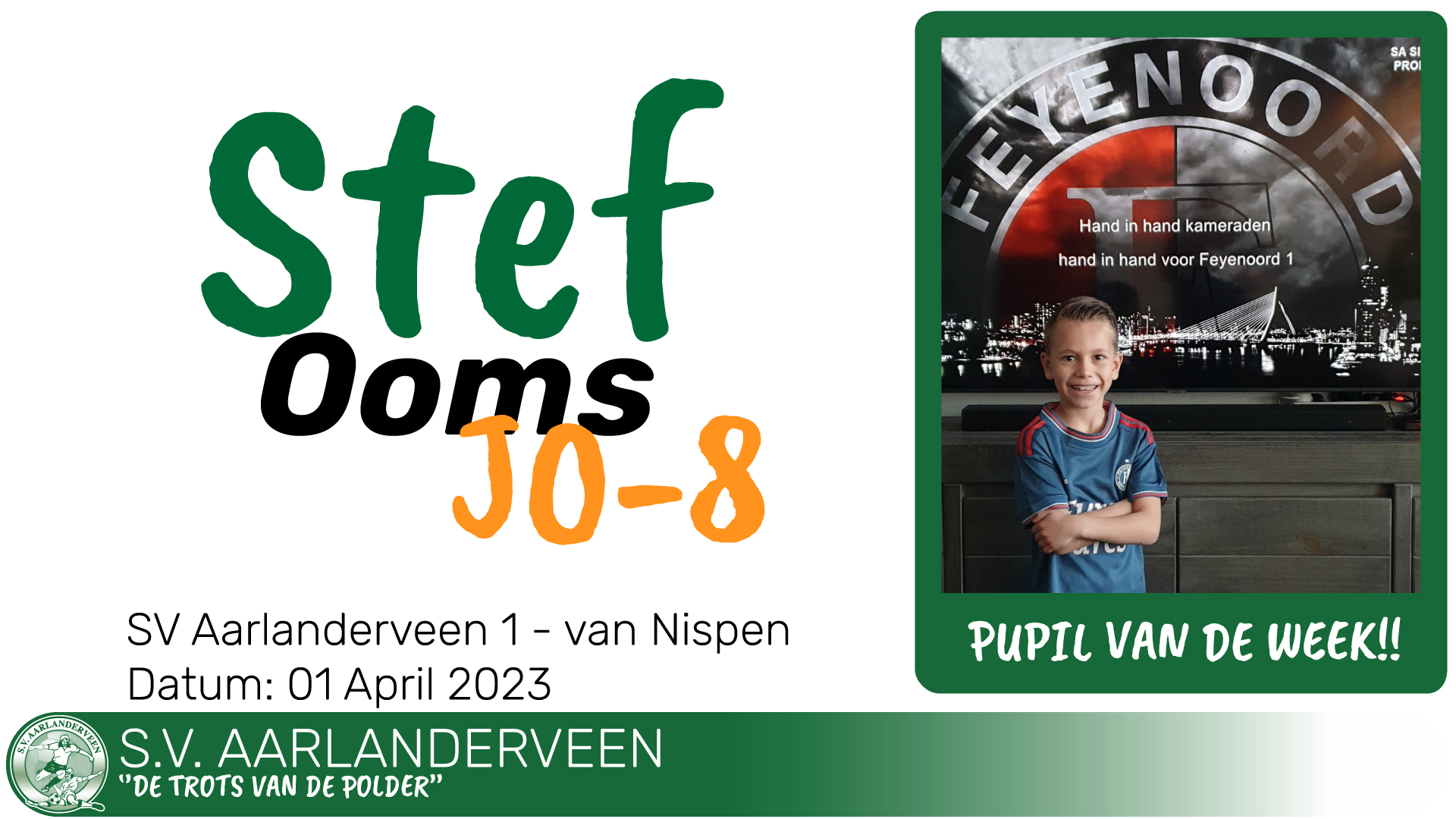 PUPIL van de week - Stef