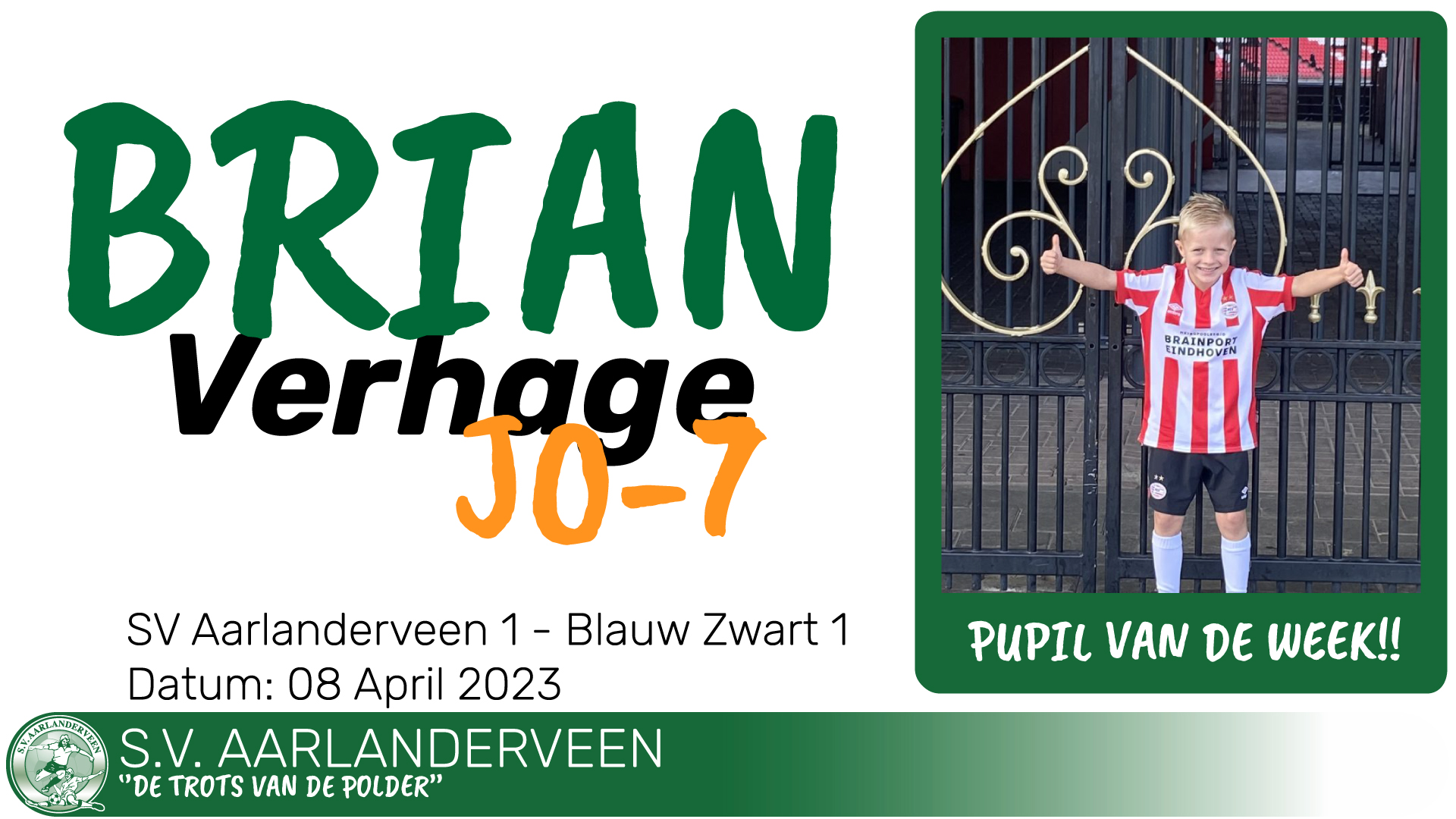 PUPIL van de week - Brian